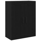 Mueble de pared Roble Negro 69,5 x 34 x 90 cm