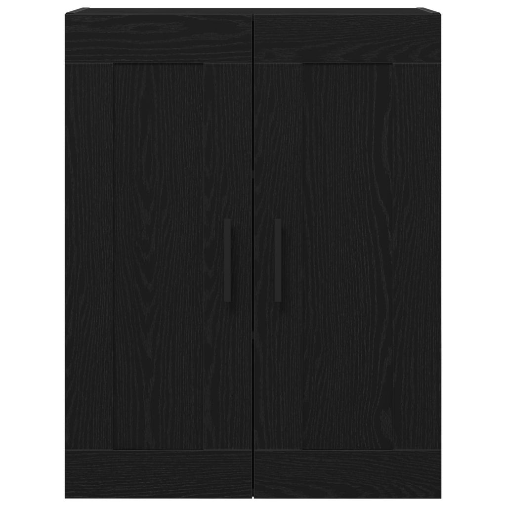 Mueble de pared Roble Negro 69,5 x 34 x 90 cm