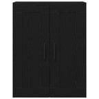 Mueble de pared Roble Negro 69,5 x 34 x 90 cm
