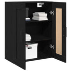 Mueble de pared Roble Negro 69,5 x 34 x 90 cm