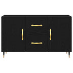 Aparador Roble Negro 100 x 36 x 60 cm Madera de ingeniería