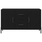 Aparador Roble Negro 100 x 36 x 60 cm Madera de ingeniería