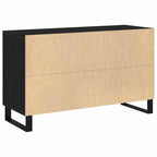Aparador Roble Negro 100 x 36 x 60 cm Madera de ingeniería