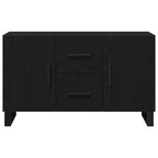 Aparador Roble Negro 100 x 36 x 60 cm Madera de ingeniería