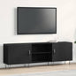 Conjunto de mueble de TV Roble Negro 150 x 30 x 50 cm