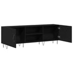 Conjunto de mueble de TV Roble Negro 150 x 30 x 50 cm