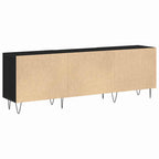 Conjunto de mueble de TV Roble Negro 150 x 30 x 50 cm