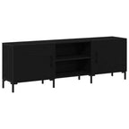 Conjunto de mueble de TV Roble Negro 150 x 30 x 50 cm