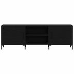Conjunto de mueble de TV Roble Negro 150 x 30 x 50 cm