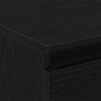 Mesa de Café Roble Negro 90 x 50 x 36,5 cm Madera de ingeniería