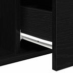 Mesa de Café Roble Negro 90 x 50 x 36.5 cm Madera de ingeniería