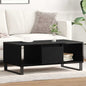 Mesa de Café Roble Negro 90 x 50 x 36.5 cm Madera de ingeniería