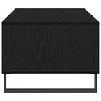 Mesa de Café Roble Negro 90 x 50 x 36.5 cm Madera de ingeniería