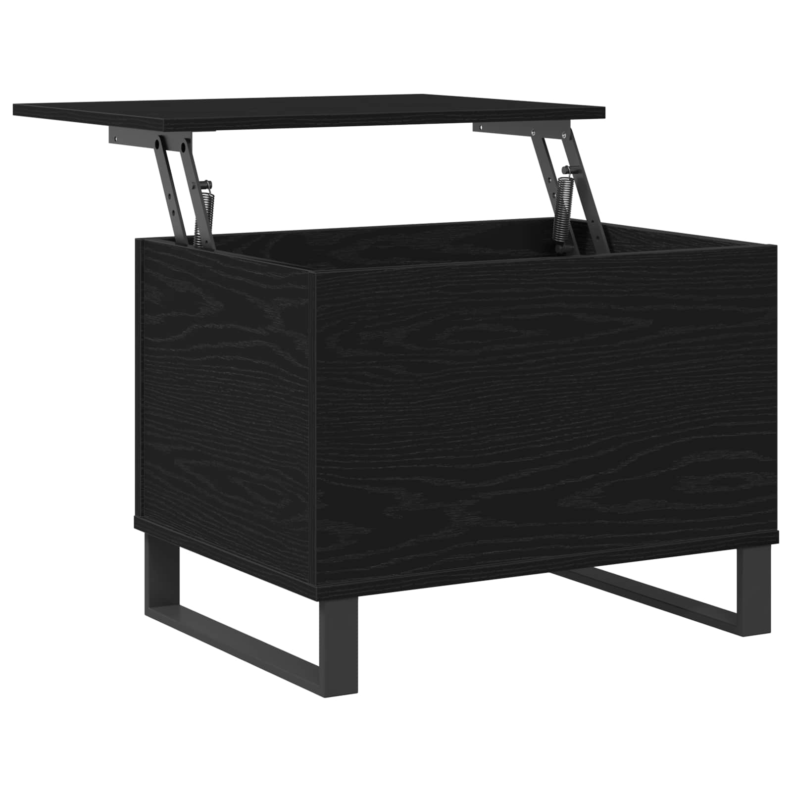 Mesa de Café Roble Negro 60 x 44,5 x 45 cm