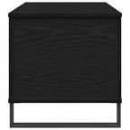 Mesa de Café Roble Negro 90 x 44,5 x 45 cm Madera de ingeniería