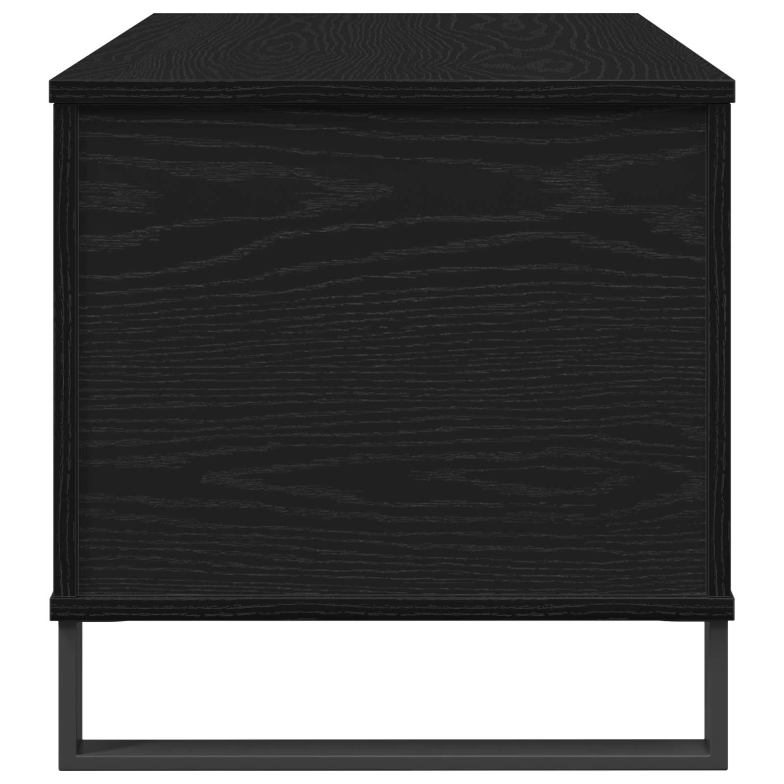 Mesa de Café Roble Negro 90 x 44,5 x 45 cm Madera de ingeniería