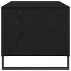 Mesa de Café Roble Negro 90 x 49 x 45 cm Madera de ingeniería
