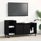 Conjunto de mueble de TV Roble Negro 100 x 35 x 55 cm