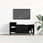 Conjunto de mueble de TV Roble Negro 100 x 35 x 55 cm