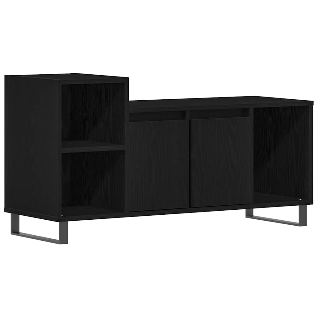 Conjunto de mueble de TV Roble Negro 100 x 35 x 55 cm