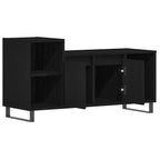 Conjunto de mueble de TV Roble Negro 100 x 35 x 55 cm