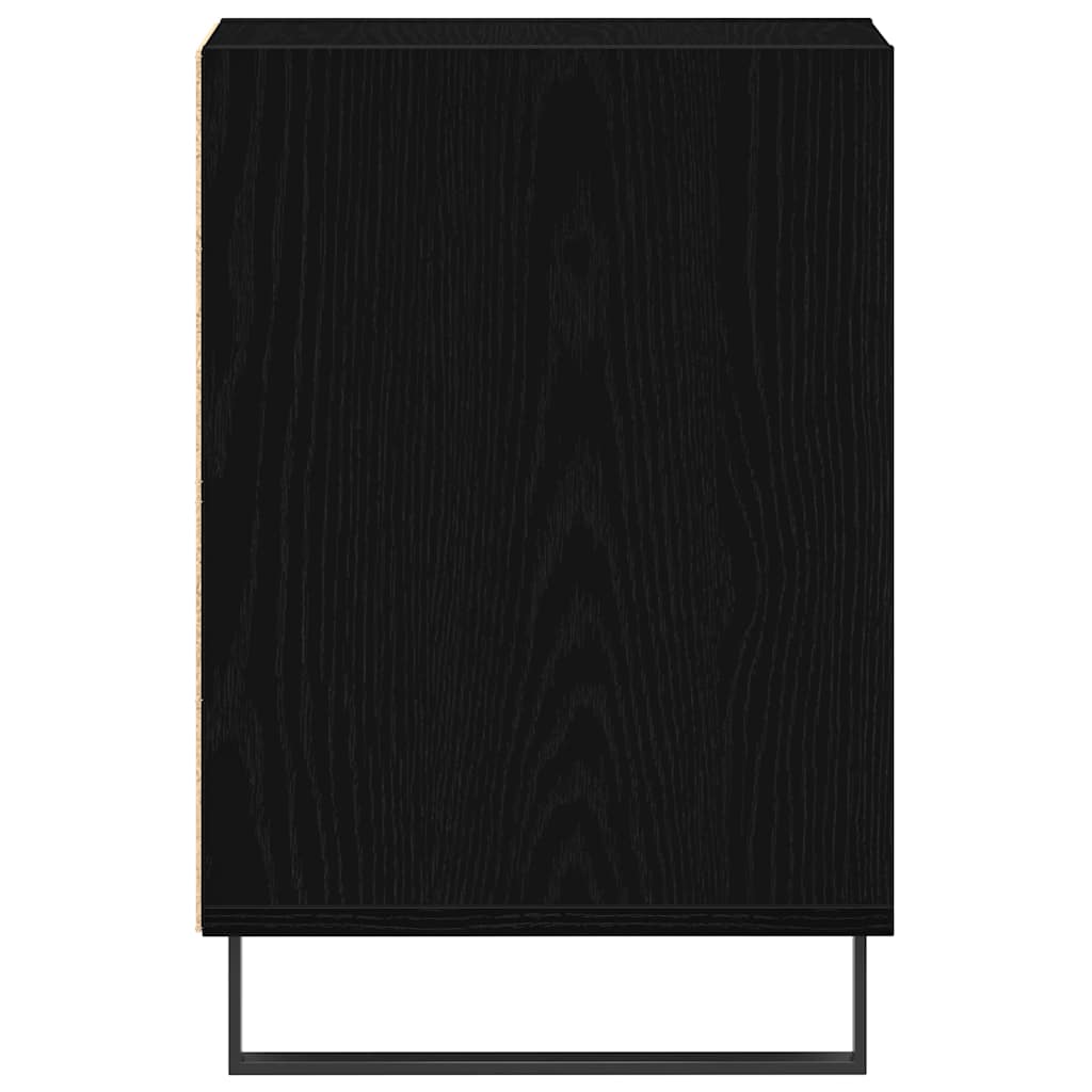 Conjunto de mueble de TV Roble Negro 100 x 35 x 55 cm