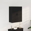 Mueble de pared Roble Negro 69,5 x 34 x 180 cm