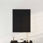 Mueble de pared Roble Negro 69,5 x 34 x 180 cm