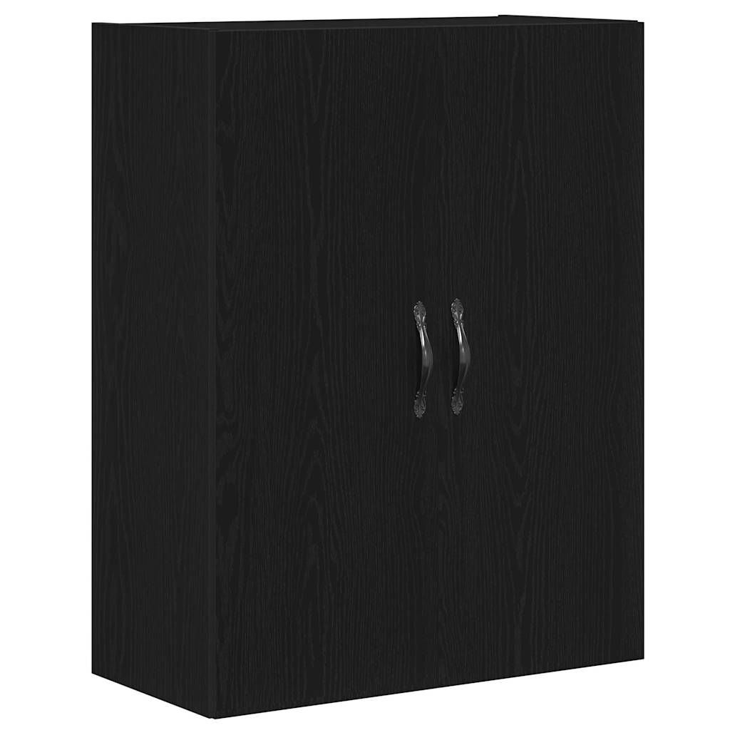 Mueble de pared Roble Negro 69,5 x 34 x 180 cm