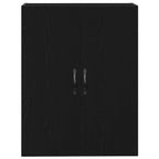 Mueble de pared Roble Negro 69,5 x 34 x 180 cm