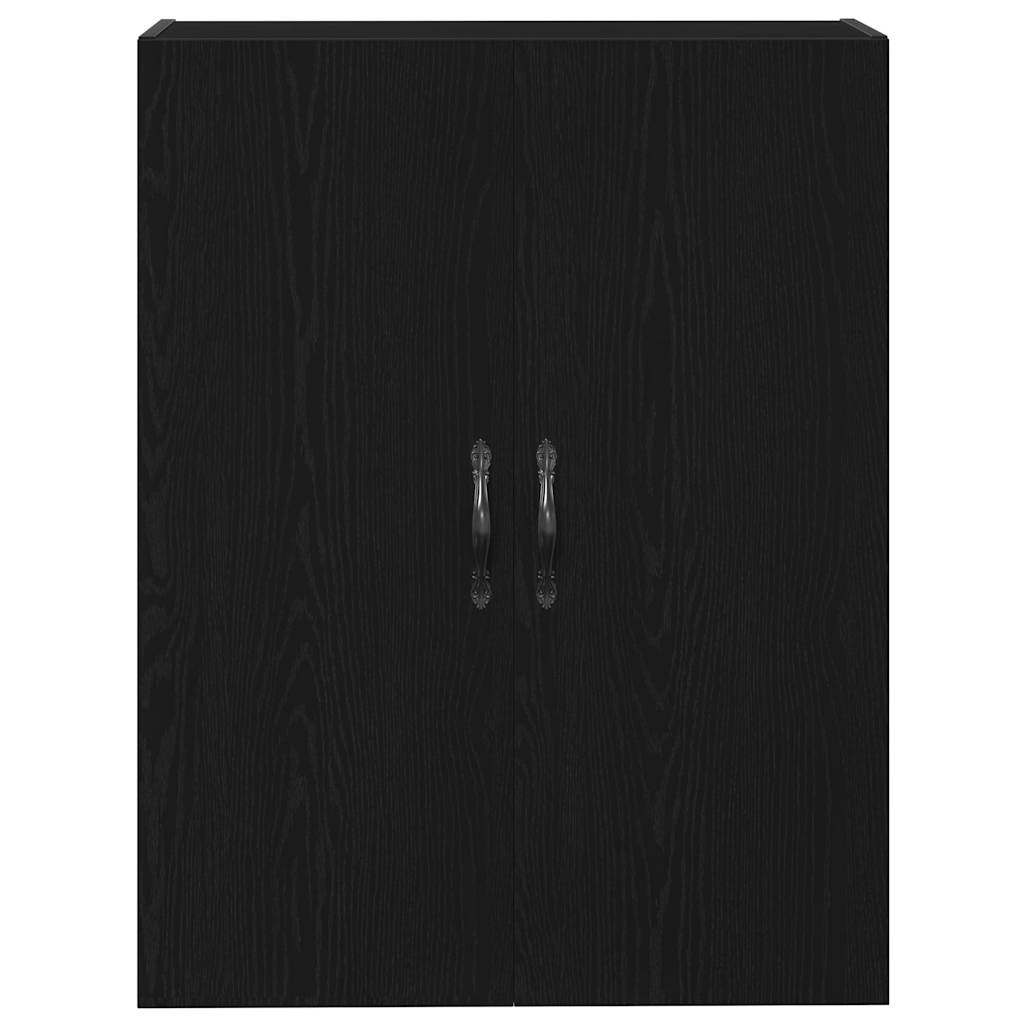 Mueble de pared Roble Negro 69,5 x 34 x 180 cm