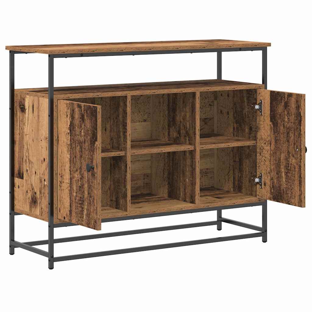 Aparador Madera vieja 100 x 35 x 80 cm Madera de ingeniería