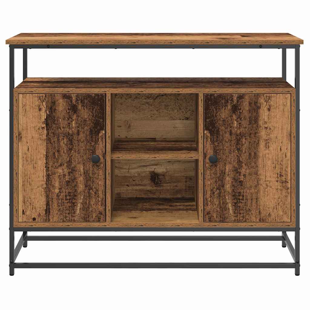 Aparador Madera vieja 100 x 35 x 80 cm Madera de ingeniería