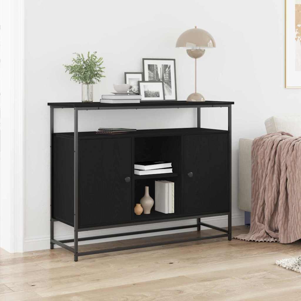 Old Wooden Sideboard 100 x 35 x 80 cm Engineered Wood