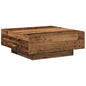 Mesa de Café Madera envejecida 100 x 100 x 31 cm
