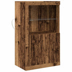 Aparador LED Madera vieja 60,5 x 37 x 100 cm