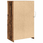 Aparador LED Madera vieja 60,5 x 37 x 100 cm