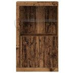 Aparador LED Madera vieja 60,5 x 37 x 100 cm