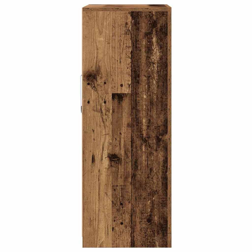 Aparador LED Madera vieja 60,5 x 37 x 100 cm