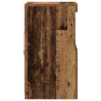 Aparador LED Madera vieja 41 x 37 x 67 cm Madera de ingeniería