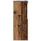 Aparador LED Madera vieja 41 x 37 x 100 cm Madera de ingeniería