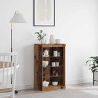 Aparador LED Madera vieja 60,5 x 37 x 100 cm