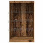 Aparador LED Madera vieja 60,5 x 37 x 100 cm