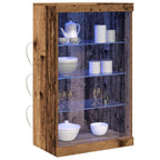 Aparador LED Madera vieja 60,5 x 37 x 100 cm