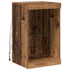 Aparador LED Madera vieja 41 x 37 x 67 cm Madera de ingeniería