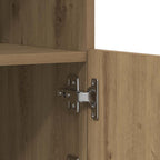 Aparador LED con tiras LED Roble artesanal 41 x 37 x 100 cm
