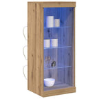Aparador LED con tiras LED Roble artesanal 41 x 37 x 100 cm