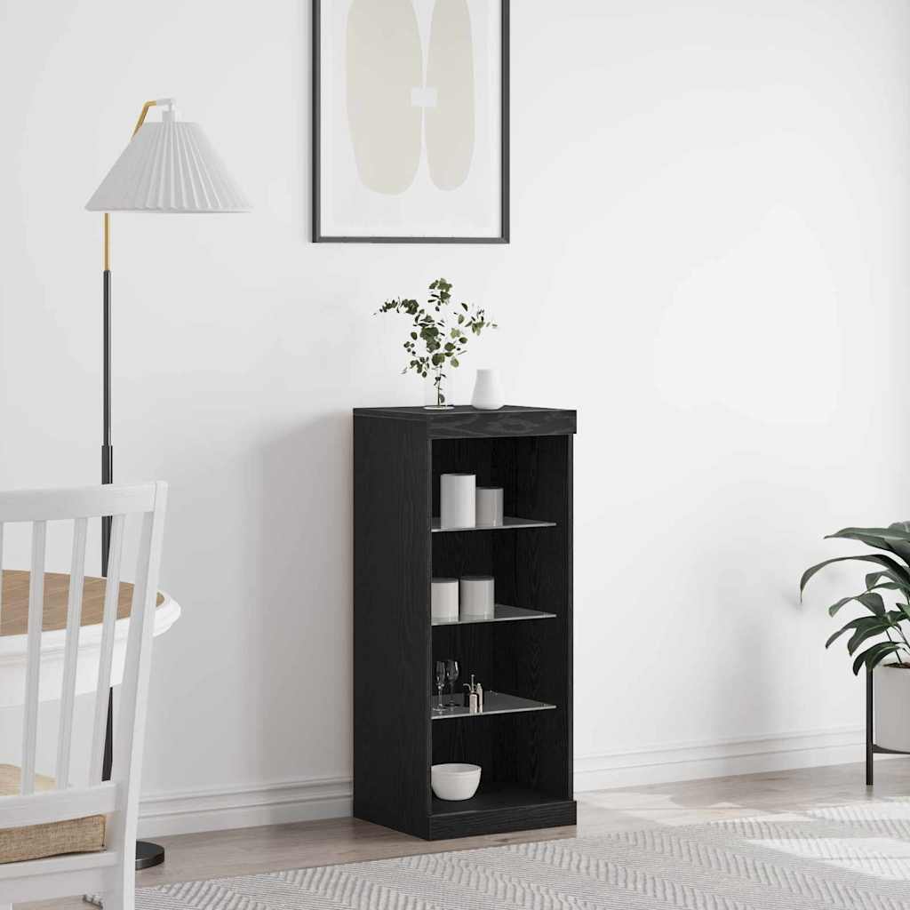 LED sideboard with LED strips Craft oak 41 x 37 x 100 cm