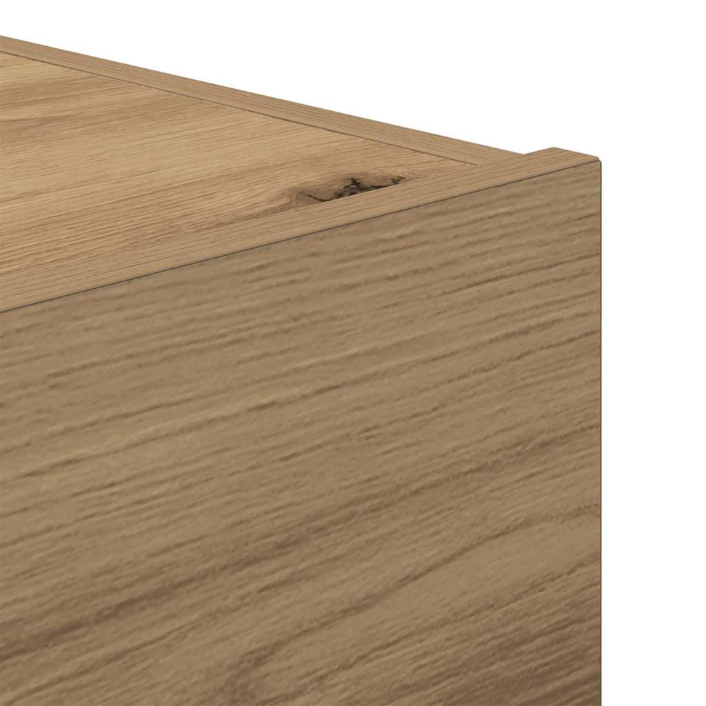 Armario de Noche 2 pcs Roble artesanal 45 x 40 x 55 cm