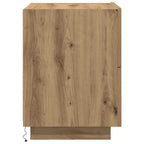 Armario de Noche 2 pcs Roble artesanal 45 x 40 x 55 cm